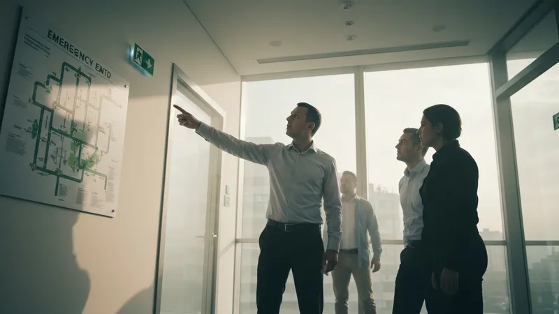 Formation et sensibilisation pour l'évacuation incendie